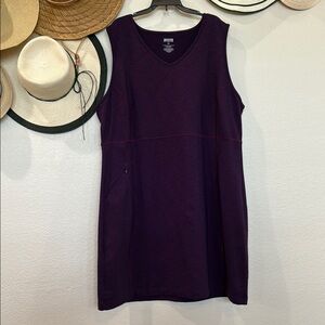Duluth Trading Co Purple Heather NoGa Performance Dress, EUC, Size 2XL